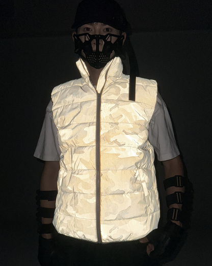 Gilet d'Hiver Réfléchissant Discret - gilet d'hiver - Gilet d'Hiver Réfléchissant Discret pour Aventures