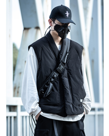 Gilet d'Hiver Unisexe Élégant -  coton - Gilet d'Hiver Unisexe Élégant et Pratique