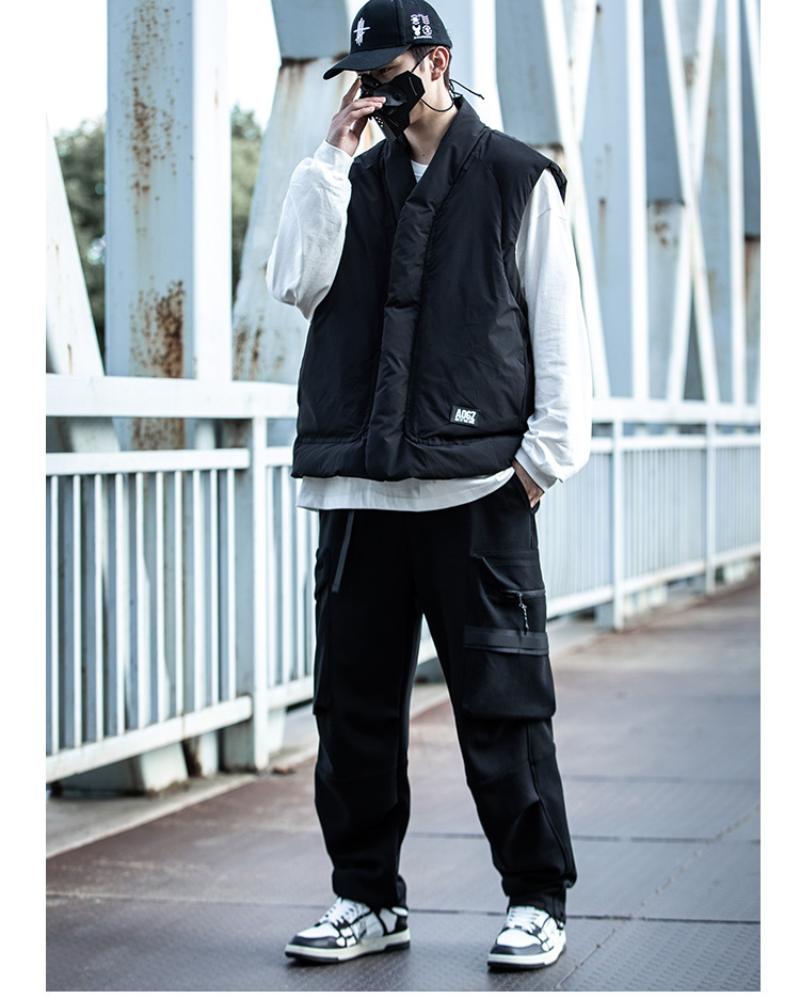 Gilet d'Hiver Unisexe Élégant -  extérieur - Gilet d'Hiver Unisexe Élégant et Pratique