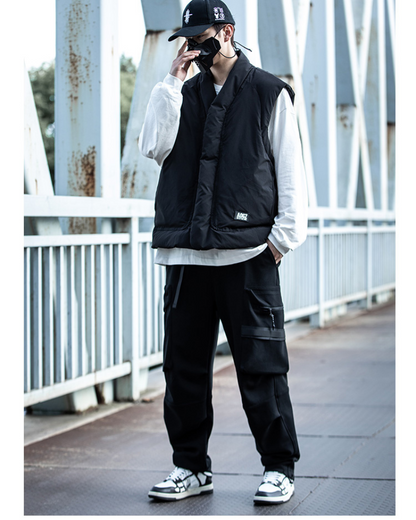 Gilet d'Hiver Unisexe Élégant -  extérieur - Gilet d'Hiver Unisexe Élégant et Pratique