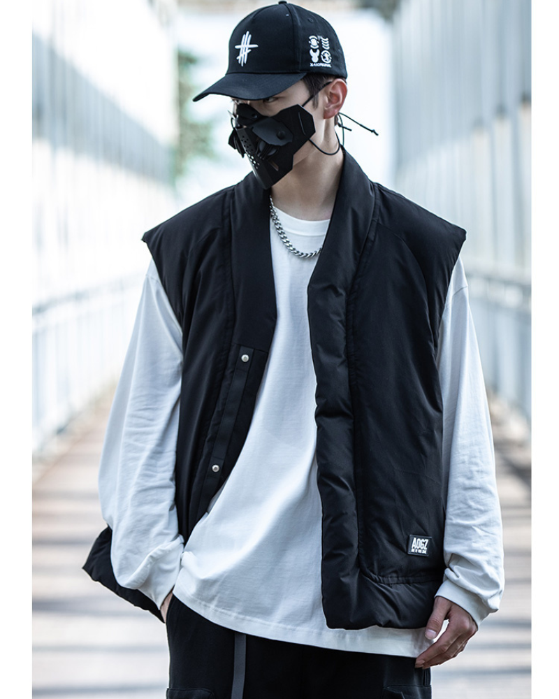 Gilet d'Hiver Unisexe Élégant -  extérieur - Gilet d'Hiver Unisexe Élégant et Pratique