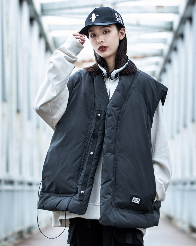 Gilet d'Hiver Unisexe Élégant -  polyester - Gilet d'Hiver Unisexe Élégant et Pratique