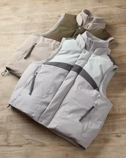 Gilet en Coton Chic pour l'Hiver -  chic