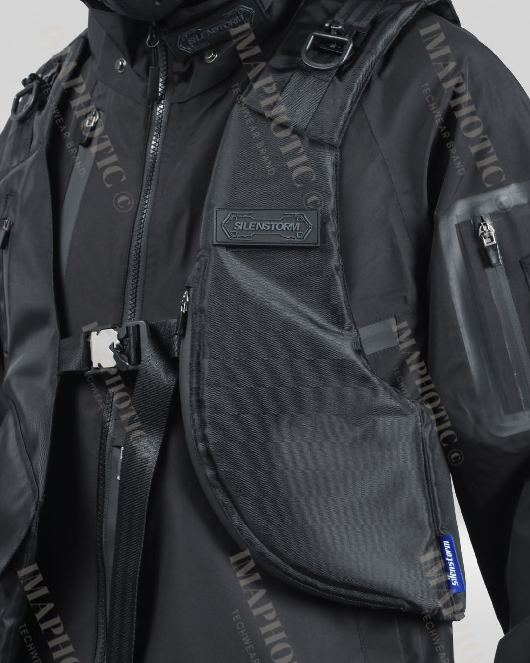 Gilet Molle Tactique -  vêtements outdoor - Gilet Molle Tactique Imperméable pour Aventures Extérieures