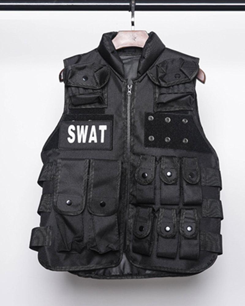 Gilet Multi-Poches Essentiel de l'Explorateur -  gilet noir - Gilet Multi-Poches Confortable pour Aventures en Plein Air
