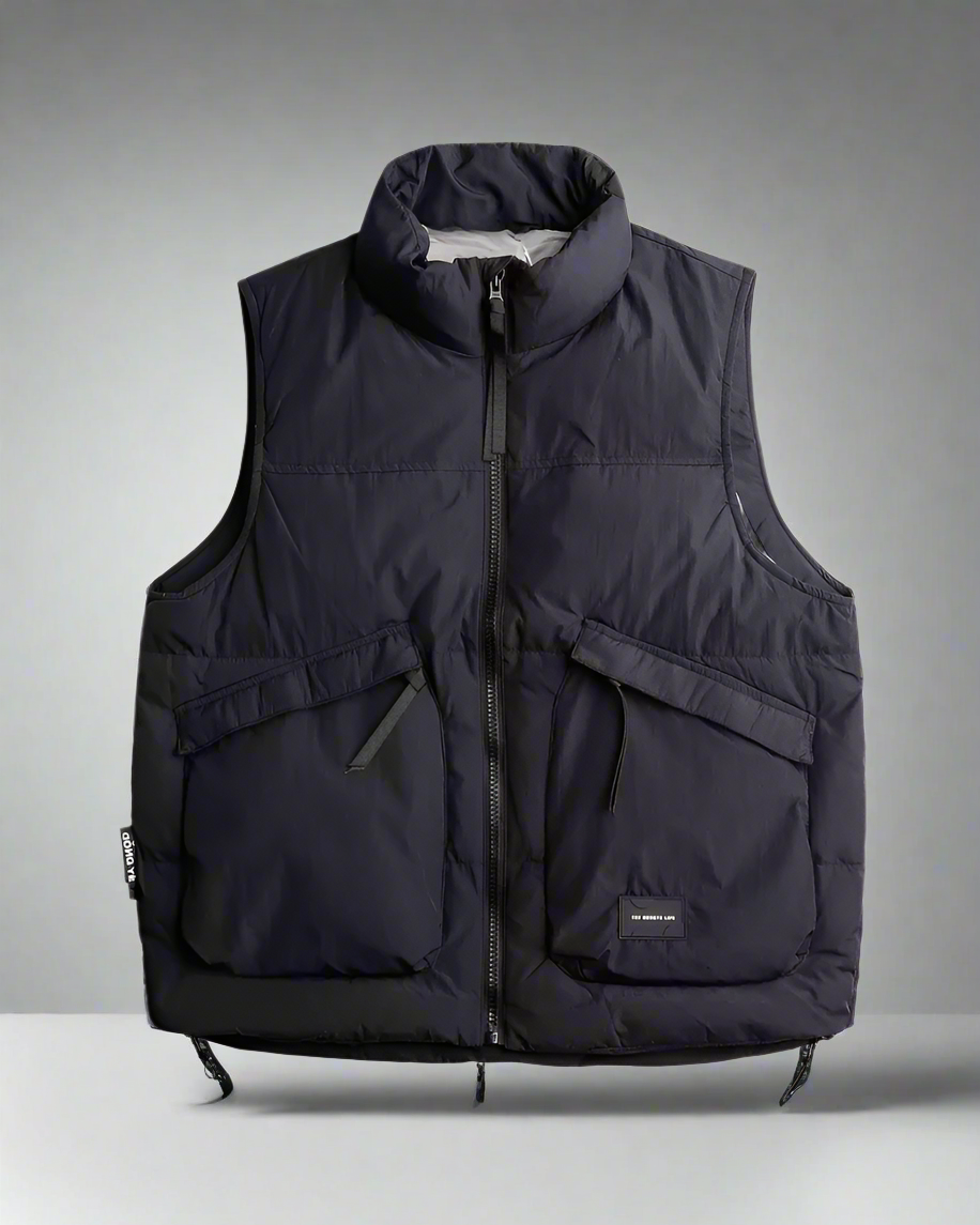 Gilet Puffer Unisexe Hiver Ajusté - gilet puffer - Gilet Puffer Unisexe Hiver Confortable et Stylé