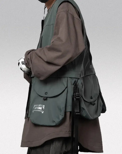 Gilet Urbain Essentiel Tech - gilet léger - Gilet Techwear Urbain Léger et Résistant à l'Eau