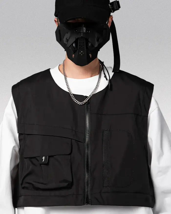 Gilet Urbain Essentiel Tech - gilet techwear - Gilet Techwear Urbain Léger et Résistant à l'Eau