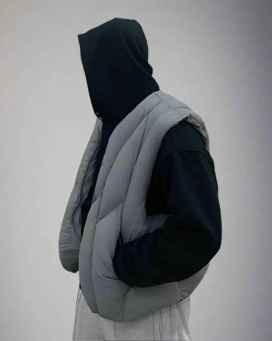 Gilet Utilitaire Hiver Polyvalent - gilet chaud urbain - Gilet Utilitaire Hiver Polyvalent pour Style Urbain