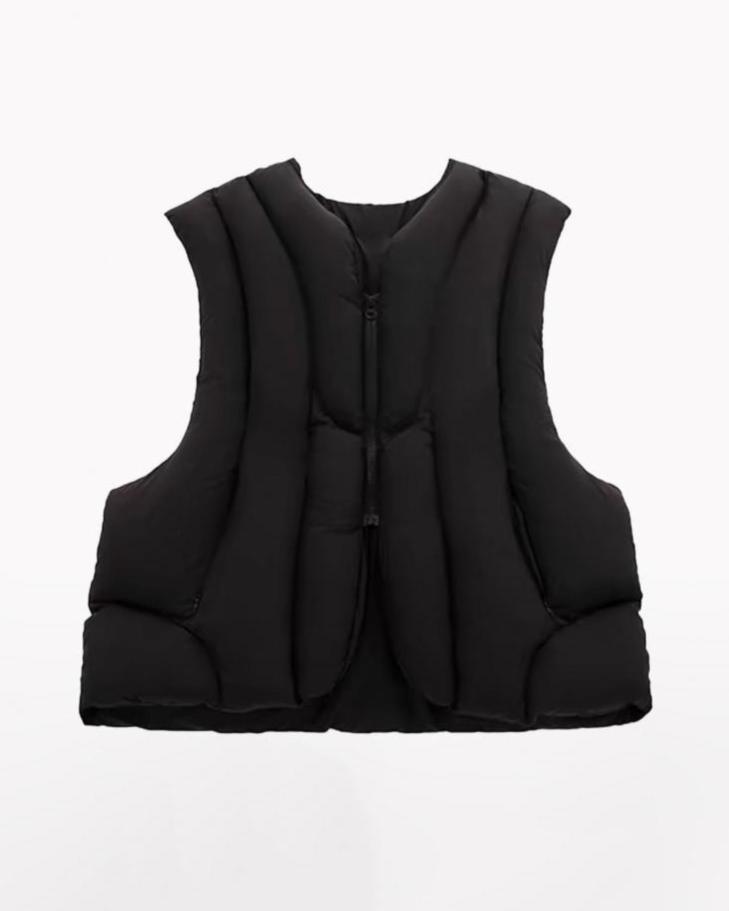 Gilet Utilitaire Hiver Polyvalent - gilet hiver - Gilet Utilitaire Hiver Polyvalent pour Style Urbain