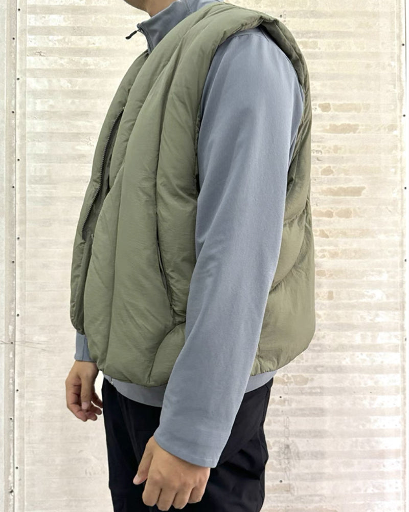 Gilet Utilitaire Hiver Polyvalent -  gilet streetwear - Gilet Utilitaire Hiver Polyvalent pour Style Urbain