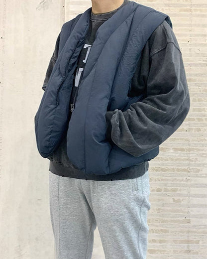 Gilet Utilitaire Hiver Polyvalent -  gilet utilitaire - Gilet Utilitaire Hiver Polyvalent pour Style Urbain