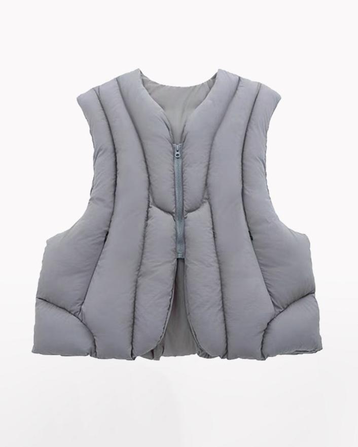 Gilet Utilitaire Hiver Polyvalent -  veste d'hiver polyvalente - Gilet Utilitaire Hiver Polyvalent pour Style Urbain