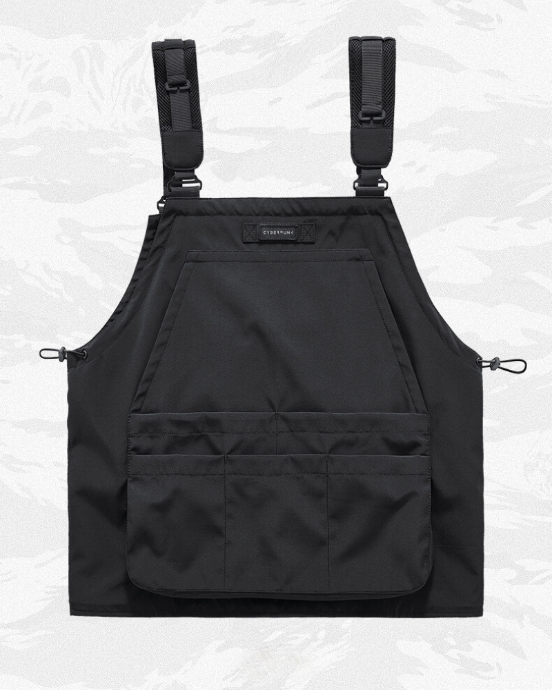 Gilet Utilitaire Toutes Saisons -  gilet noir - Gilet Utilitaire Noir Confortable et Durable