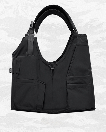 Gilet Utilitaire Toutes Saisons - gilet utilitaire - Gilet Utilitaire Noir Confortable et Durable