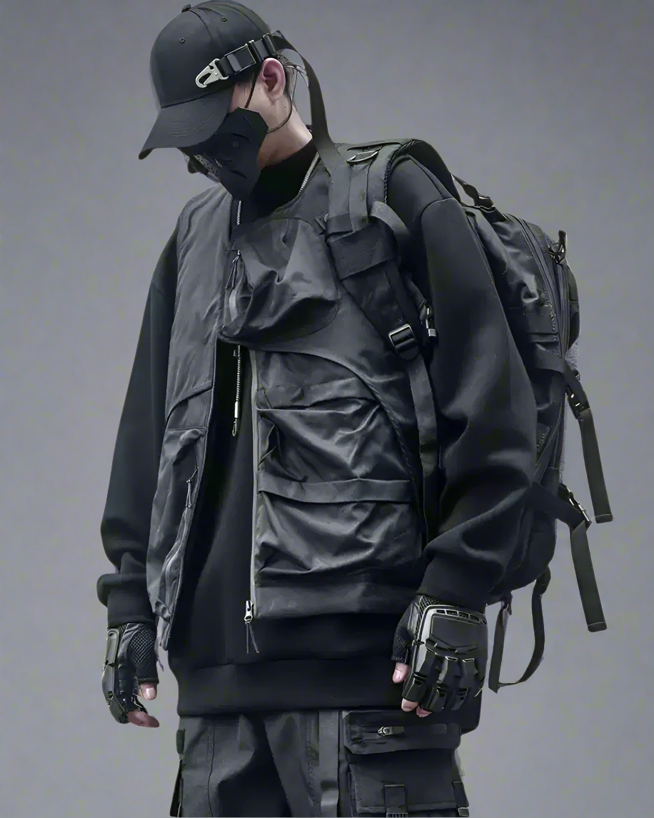 Gilet Utilitaire Ultime d'Hiver - gilet hiver - Gilet d'Hiver Tactique Multifonctionnel avec Poches
