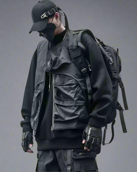 Gilet Utilitaire Ultime d'Hiver - gilet hiver - Gilet d'Hiver Tactique Multifonctionnel avec Poches