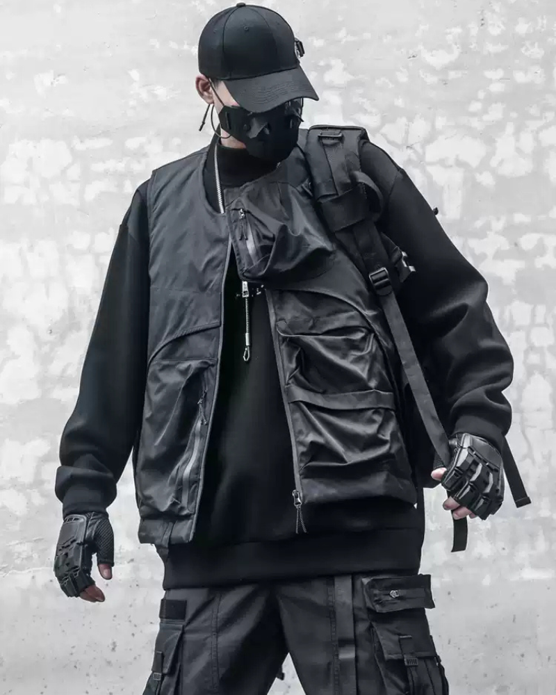 Gilet Utilitaire Ultime d'Hiver - gilet multifonctionnel - Gilet d'Hiver Tactique Multifonctionnel avec Poches