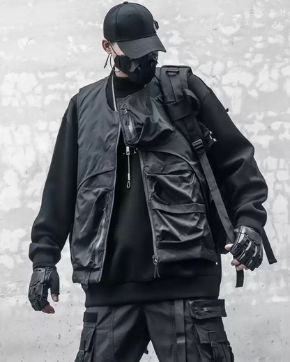 Gilet Utilitaire Ultime d'Hiver - gilet multifonctionnel - Gilet d'Hiver Tactique Multifonctionnel avec Poches