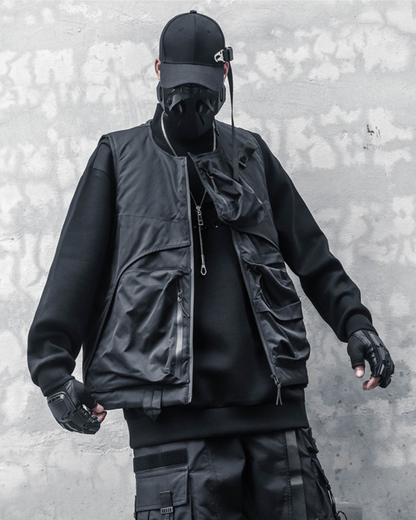 Gilet Utilitaire Ultime d'Hiver -  gilet utilitaire - Gilet d'Hiver Tactique Multifonctionnel avec Poches