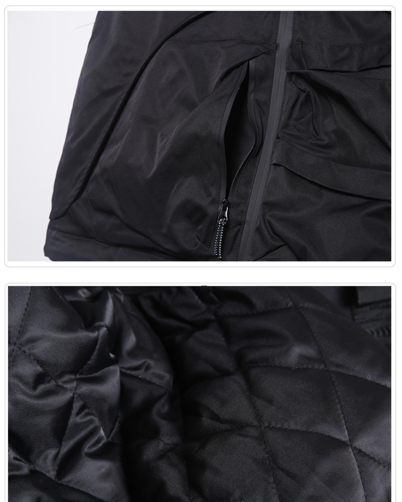 Gilet Utilitaire Ultime d'Hiver -  vêtements technologiques - Gilet d'Hiver Tactique Multifonctionnel avec Poches