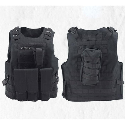Gilet Utilitaire Urbain Toutes Saisons -  militaire - Gilet Utilitaire Urbain Tout Temps pour Hommes et Femmes