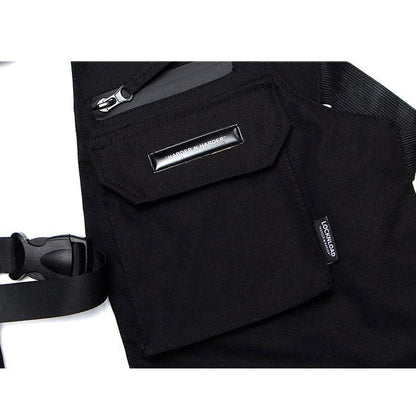 Gilet Utilitaire Urban Techwear -  style militaire - Gilet Utilitaire Urban Techwear Polyvalent et Élégant