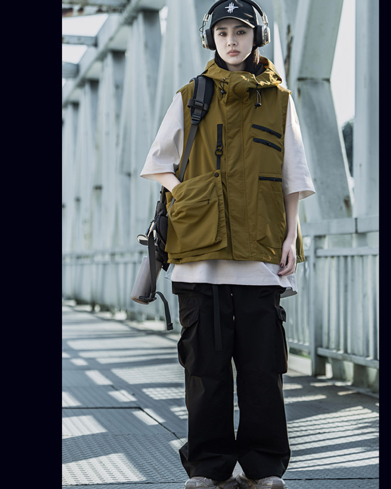 Gilet Utility Tout Temps -  polyester - Gilet Utility Tout Temps avec poches pratiques et confort