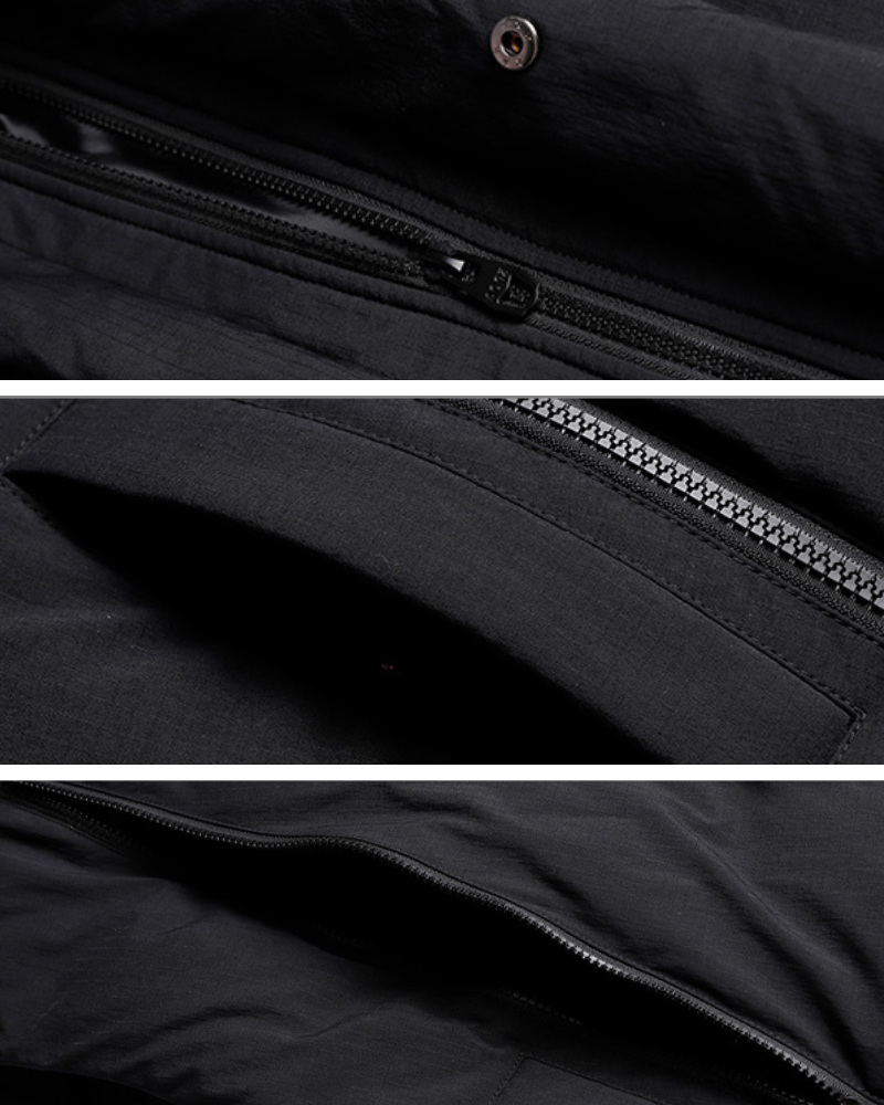 Gilet Zippé en Coton Confortable -  gilet mode - Gilet zippé en coton pour un confort stylé tout l'hiver