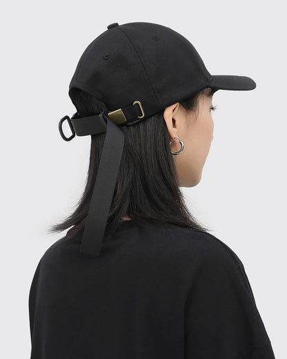 Casquette avec Détail de Boucle