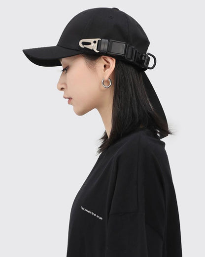 Casquette avec Détail de Boucle