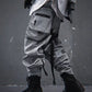 Pantalons Techwear Gris Élégants