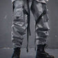 Pantalons Techwear Gris Élégants
