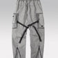 Pantalons Techwear Gris Élégants