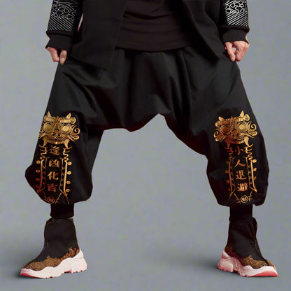 Pantalons Hakama Japonais Authentiques
