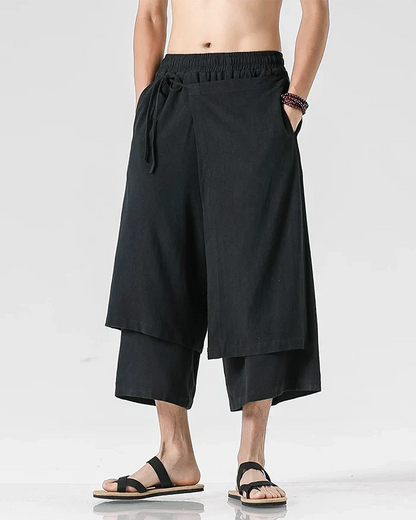 Pantalons Chic Style Hakama