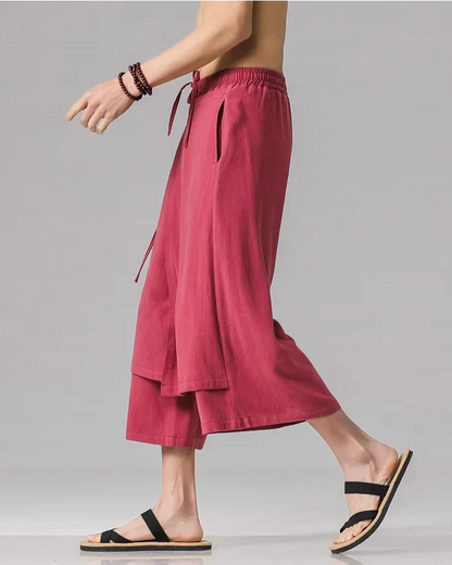Pantalons Chic Style Hakama