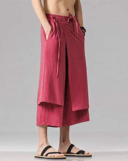 Pantalons Chic Style Hakama