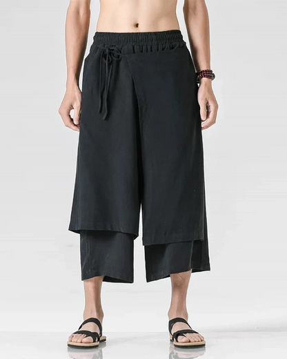 Pantalons Chic Style Hakama