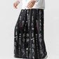 Pantalons Style Hakama Élégants