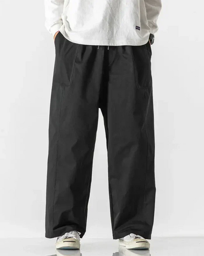 Pantalons Streetwear Hakama Tendance