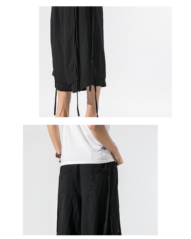 Hakama Urbaine Chic Courte -  confortable - Hakama Urbaine Chic Courte pour un style moderne