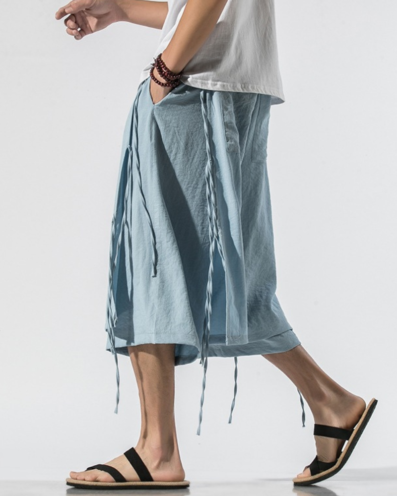 Hakama Urbaine Chic Courte -  confortable - Hakama Urbaine Chic Courte pour un style moderne