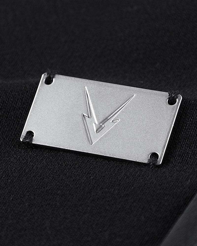 Haut à Capuche Tech Patchwork Dynamique -  durable - Haut à Capuche Techwear Confortable et Stylé