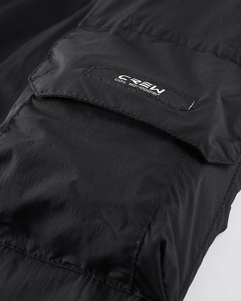 Haut à Capuche Tech Patchwork Dynamique -  mode futuriste - Haut à Capuche Techwear Confortable et Stylé