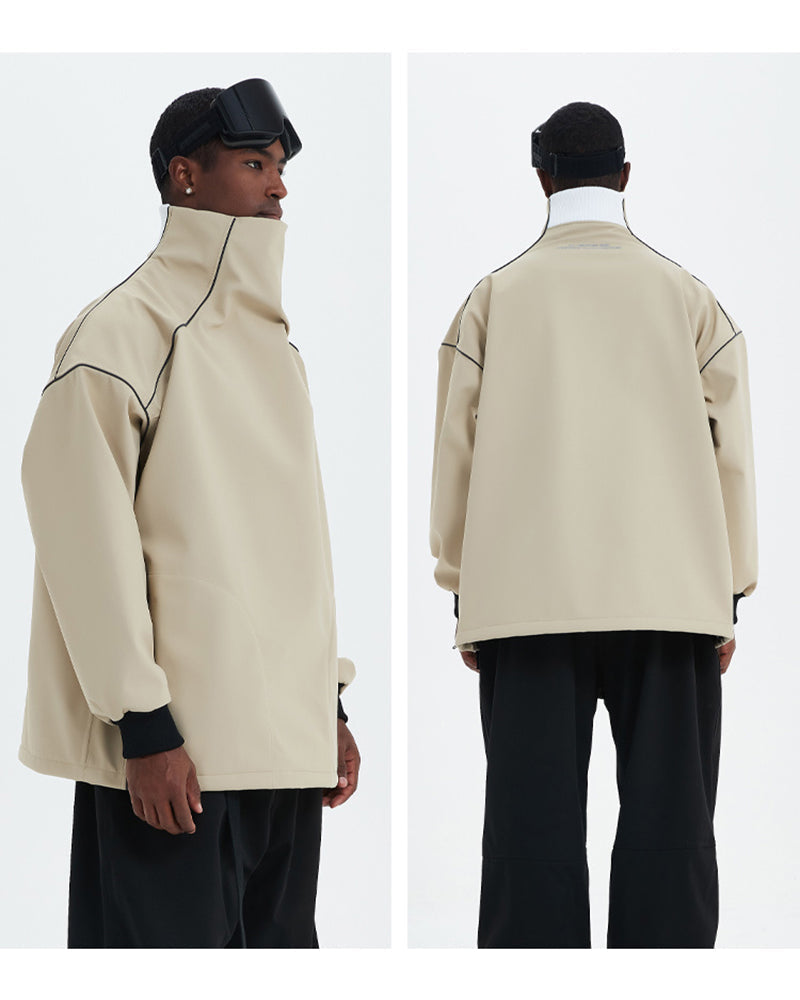 Haut de Ski Douillet à Col Montant -  isolation avancée - Haut de Ski Douillet avec Col Montant et Isolation