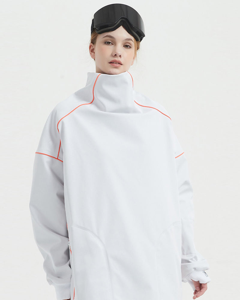 Haut de Ski Douillet à Col Montant - veste de ski isolée - Haut de Ski Douillet avec Col Montant et Isolation