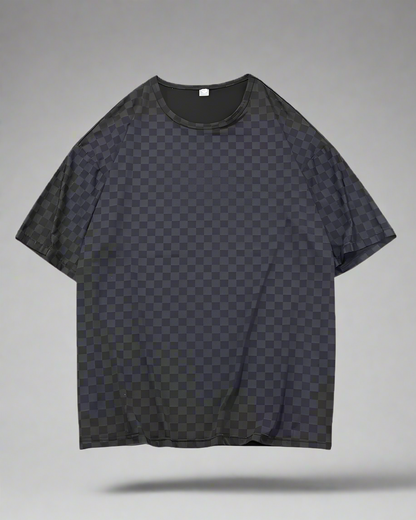 Haut d'été à motif damier élégant - haut d'été - Haut d'été à motif damier léger et confortable