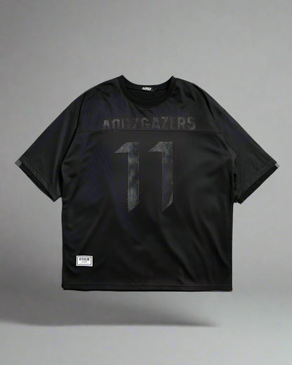 Haut en Maille Chic à Couches - t-shirt techwear - Haut en Maille Chic avec Design Futuriste Unique