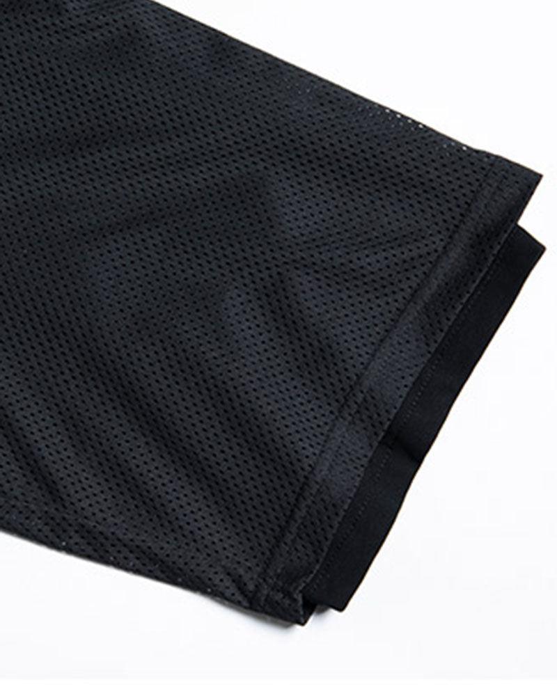 Haut en Maille Chic à Couches -  techwear - Haut en Maille Chic avec Design Futuriste Unique